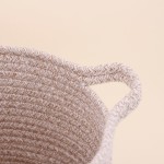 Lot de 2 paniers en corde colorés pour votre intérieur | Hashtag Déco
