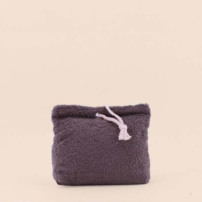 Bloque porte tissu bouclette beige | Hashtag Déco