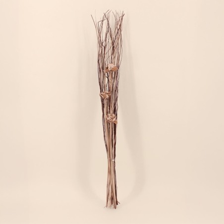 Bouquet de fleurs séchées beige 100cm | Hashtag Déco