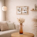 Vase en verre ambré fait main 30cm | Hashtag Déco