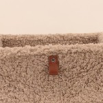 Cube de rangement velours taupe | Hashtag Déco