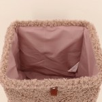 Cube de rangement velours taupe | Hashtag Déco
