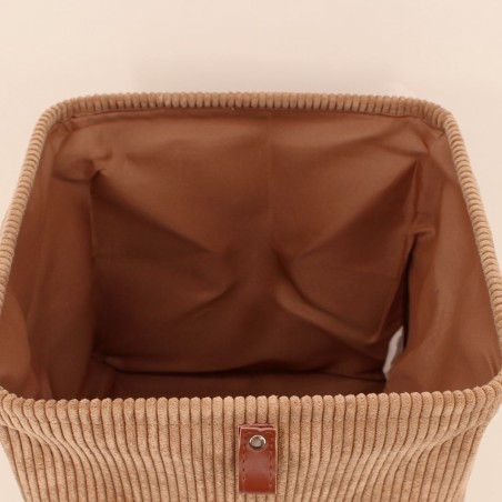 Cube de rangement velours chic 31cm | Hashtag Déco