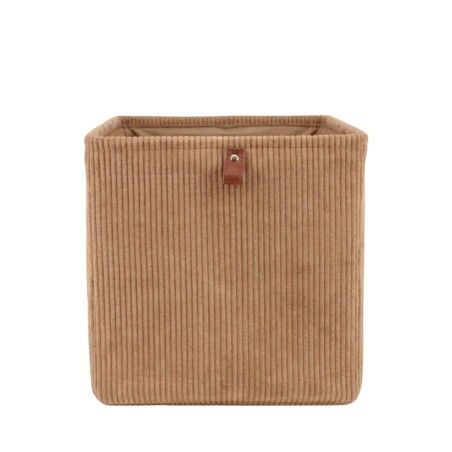 Cube de rangement velours chic 31cm | Hashtag Déco