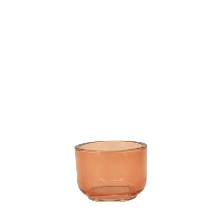 Photophore design fumé en verre d10cm | Hashtag Déco