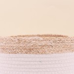 Lot de paniers corde beige naturelles | Hashtag Déco