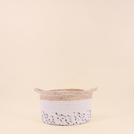 Lot de paniers corde beige naturelles | Hashtag Déco
