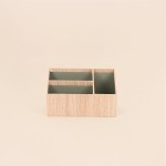 Ensemble bureau écolo carton marron vert | Hashtag Déco