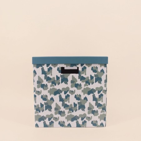 Boîte en carton recyclé beige 31cm | Hashtag Déco