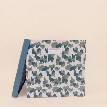 Boîte en carton recyclé beige 31cm | Hashtag Déco