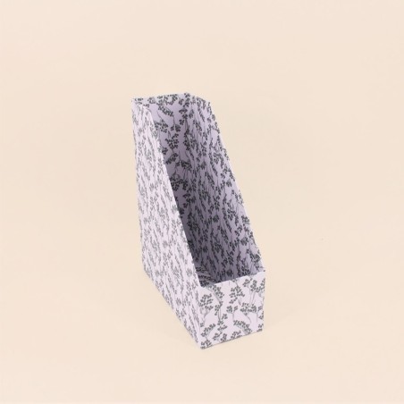 Ensemble bureau carton recyclé gris élégant | Hashtag Déco