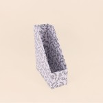 Ensemble bureau carton recyclé gris élégant | Hashtag Déco