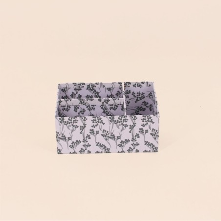 Ensemble bureau carton recyclé gris élégant | Hashtag Déco