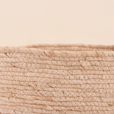 Panier rotin beige 32x25 cm naturel | Hashtag Déco