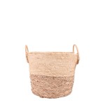 Panier rotin beige 32x25 cm naturel | Hashtag Déco