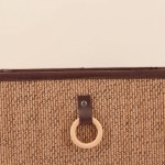 Cube rangement bambou beige marron 31x31x31cm | Hashtag Déco