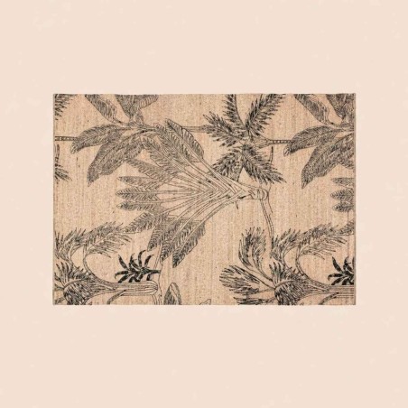 Tapis en jute jungle 120x170cm naturel | Hashtag Déco