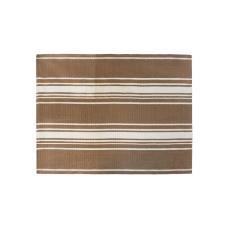 Tapis rayé coton gris et blanc 120x160cm | Hashtag Déco