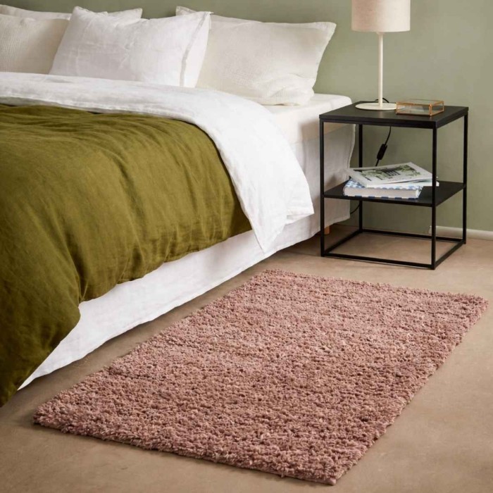 Tapis doux taupe 60x110cm | Hashtag Déco