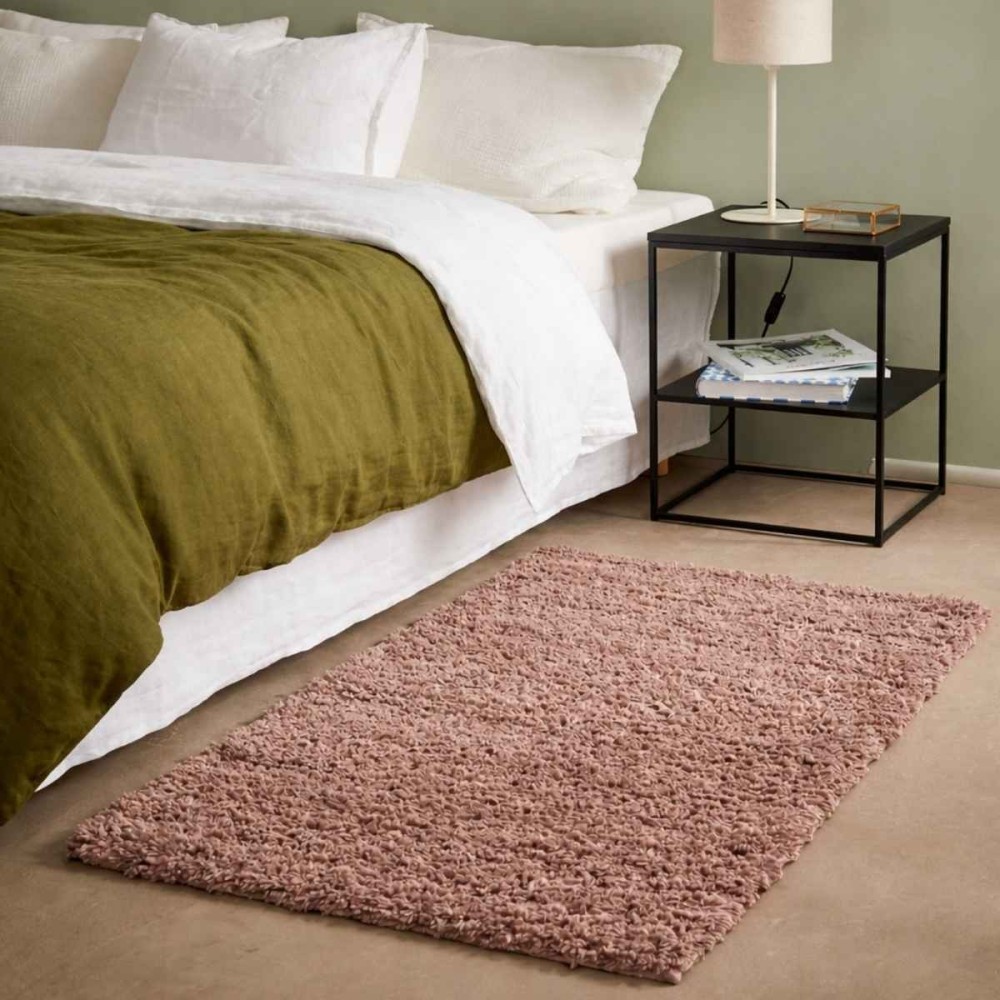 Tapis doux taupe 60x110cm | Hashtag Déco