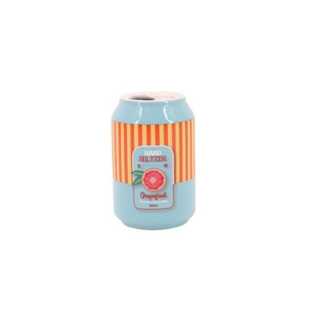 Vase canette limonade céramique bleu orange | Hashtag Déco