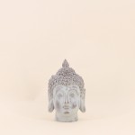Objet déco tête bouddha résine 18cm | Hashtag Déco