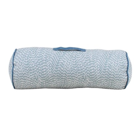 Coussin extérieur motifs organiques bleu | Hashtag Déco