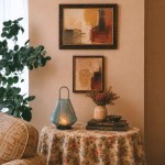 Lanterne design verre vert 30cm, chic et moderne | Hashtag Déco