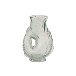 Vase poisson en verre 24cm transparent | Hashtag Déco