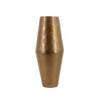 Vase design métal doré 50cm pour intérieur chic | Hashtag Déco