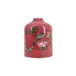 Vase col de cygne métal rose 23cm | Hashtag Déco