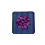 Plateau en métal violet 25x25 cm | Hashtag Déco
