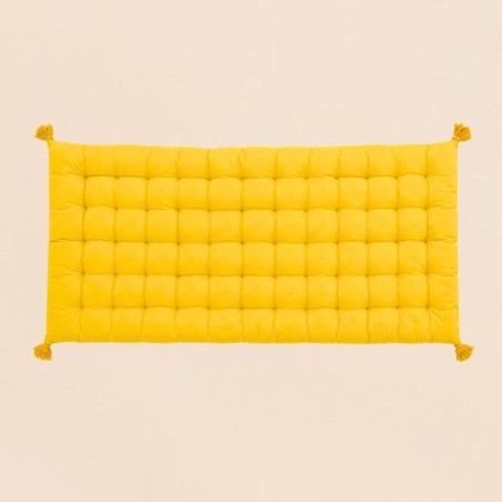 Matelas feuillage en tissu 120x60 cm | Hashtag Déco