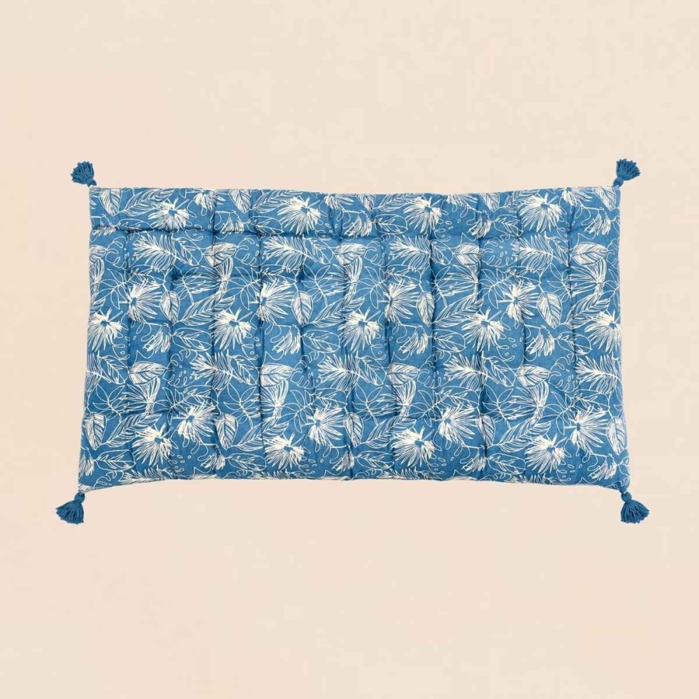 Matelas feuillage en tissu 120x60 cm | Hashtag Déco