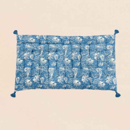Matelas feuillage en tissu 120x60 cm | Hashtag Déco