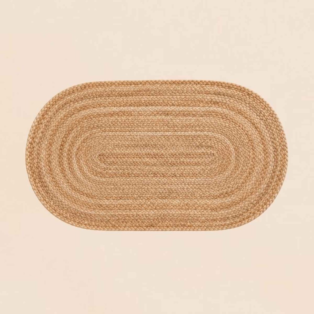 Tapis ovale en jute naturel 120x170cm | Hashtag Déco