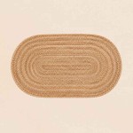 Tapis ovale en jute naturel 120x170cm | Hashtag Déco