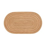 Tapis ovale en jute naturel 120x170cm | Hashtag Déco