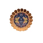 Plateau métal laqué Asian Fauna Ø22cm | Hashtag Déco