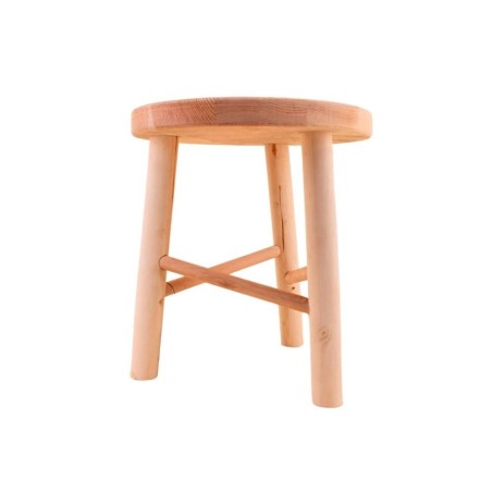 Tabouret bois clair naturel, charme épuré | Hashtag Déco