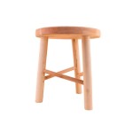 Tabouret bois clair naturel, charme épuré | Hashtag Déco