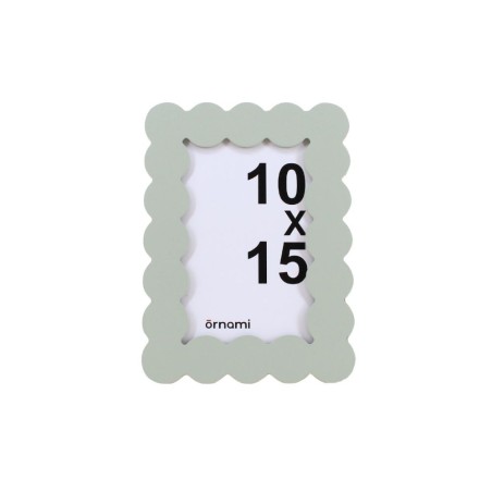 Cadre photo vert 10x15cm design élégant | Hashtag Déco
