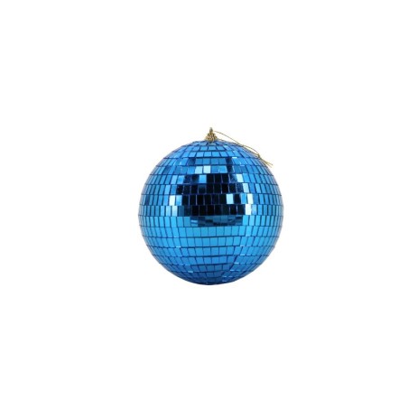 Boule à facettes 15cm plastique rouge | Hashtag Déco