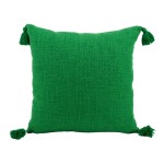 Coussin extérieur orange 45x45cm en coton | Hashtag Déco