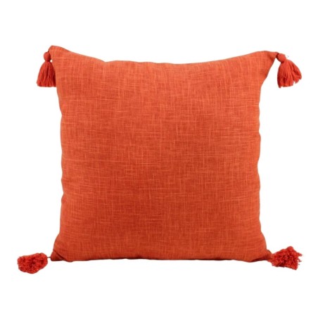Coussin extérieur orange 45x45cm en coton | Hashtag Déco