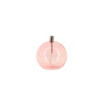 Lampe à huile en verre rose soufflé | Hashtag Déco