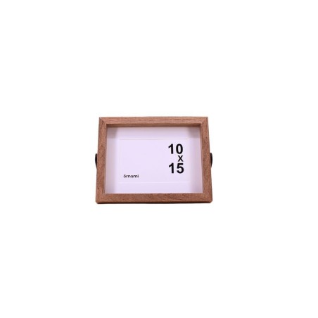 Cadre photo métal marron 10x15 cm élégant | Hashtag Déco