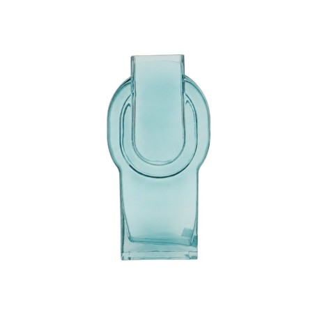 Vase en verre vintage géométrique h34cm | Hashtag Déco