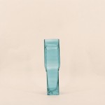Vase en verre vintage géométrique h34cm | Hashtag Déco