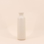Vase en céramique blanc 27cm élégant | Hashtag Déco